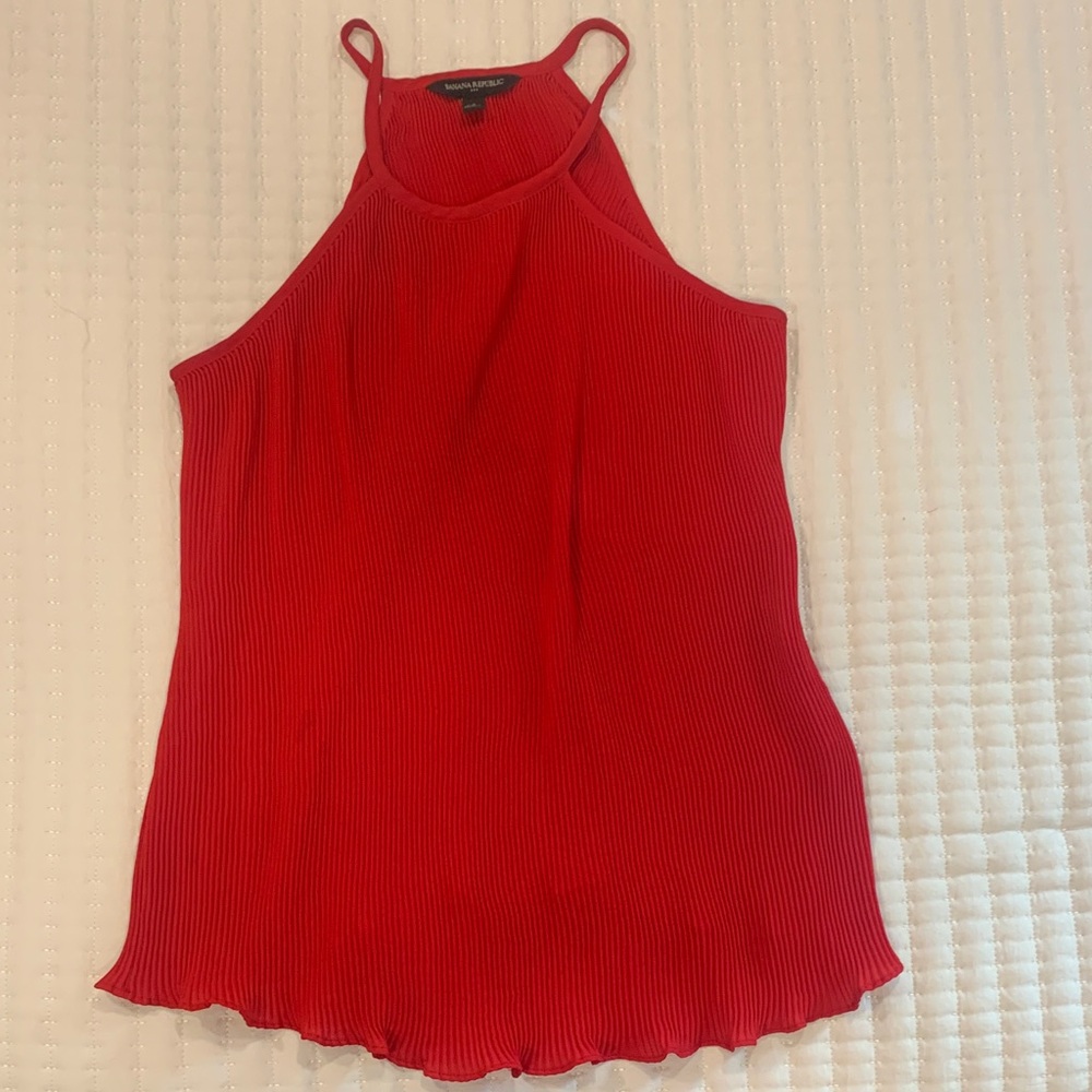 Banana Republic Red Tank Top
